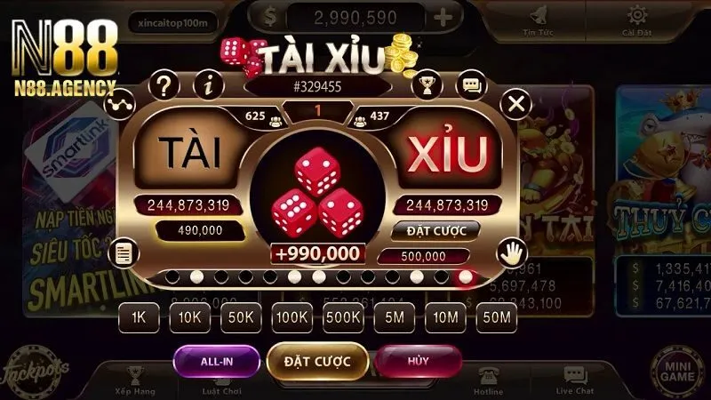Giới thiệu về tựa game Tài Xỉu N88