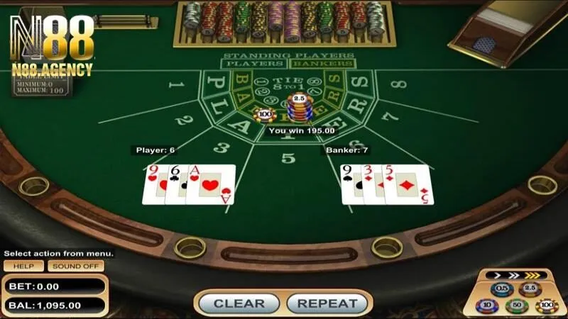 Tìm hiểu về cách chơi Baccarat tại N88