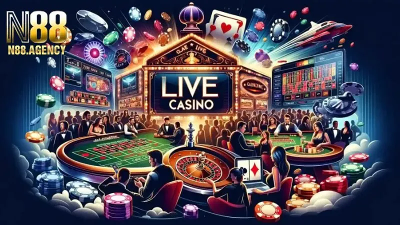 Tổng hợp trò chơi nổi tiếng tại Live Casino N88 online